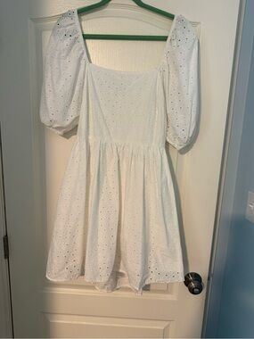 a new day White Smocked Top